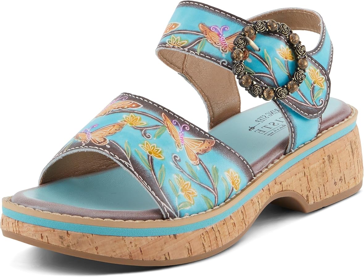Amazon.com | Spring Step L'Artiste Women's KENNA Hand-Painted