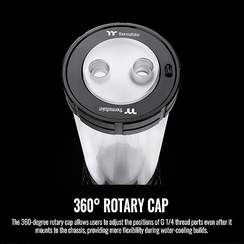 Miniatura 13 de Thermaltake Pacific PR22-D5 Plus direccionable RGB LED 5 velocidades ajustable D5 bomba/depósito Combo 3 puertos G 1/4" Rosca Tt LCS refrigeración