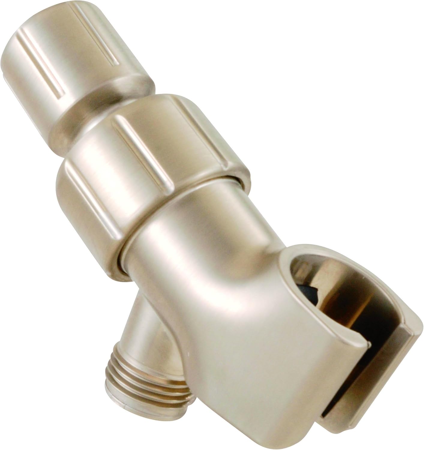 Ace Shower Arm Brushed Nickel, Chrome Plated ABS Shower Arms And
