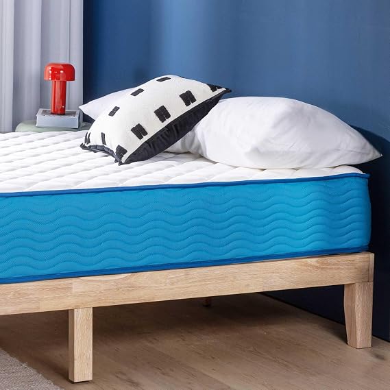 Best Price Mattress 10 Inch Hybrid Mattress, Tight Top, Supportive Foam, Pocketed Coils, Certified Safe Foams & Fabric, Mattress in a Box, Twin