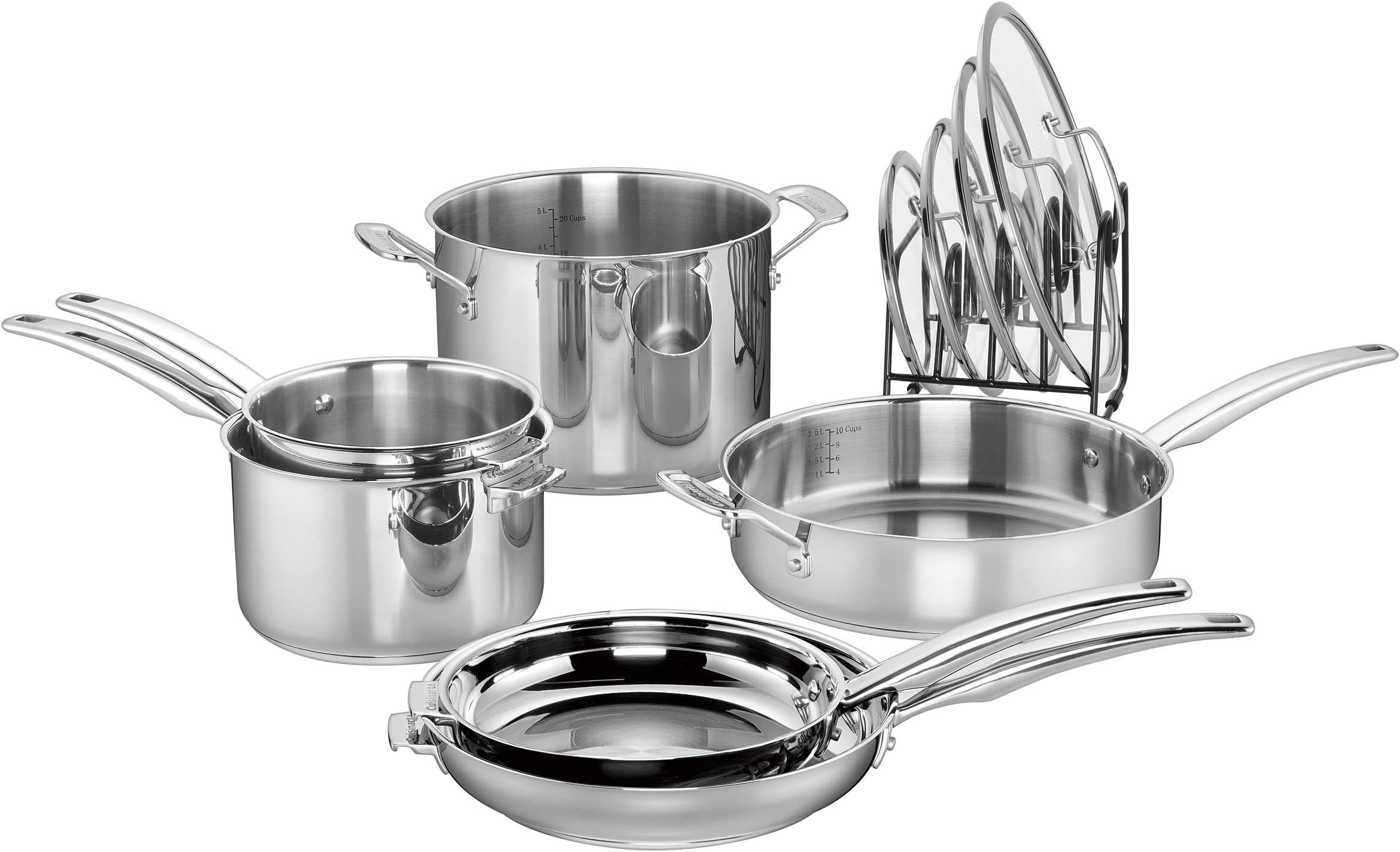 N91-11 Smartnest® Stainless Steel 11-pc Set