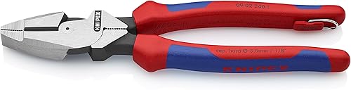 KNIPEX Alicates de alto apalancamiento de Lineman's Head Tethered Att