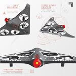 Sharper Image Stealth Recon Video Drone with Live Streaming Camera