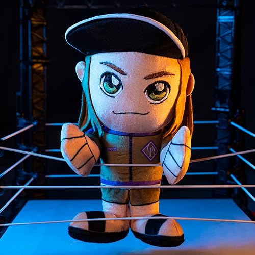 Miniatura 7 de Bleacher Creatures WWE Matt Riddle - Peluche de Kuricha sentado de 8 pulgadas, juguete suave inspirado en Chibi