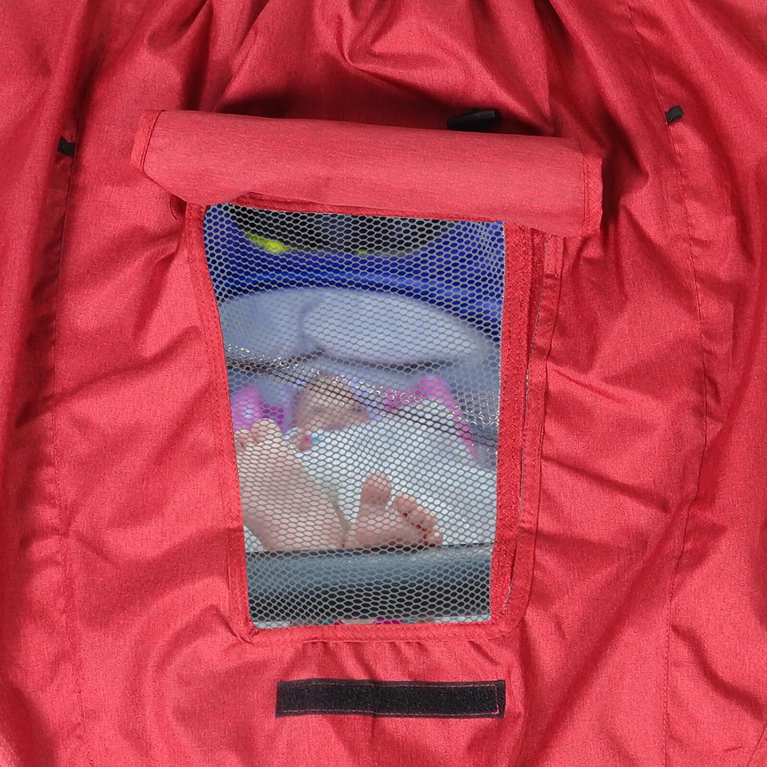 Garneck Universal Stroller Sunshade and Rain Cover, Waterproof Cationic Fabric, Sun Protection Canopy for Prams, Breathable and UV Resistant, Suitable for Outdoor Travel and Daily Use