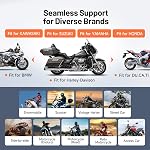 TOPDON TopScan Outil de scanner moto, tout système Scanner bidirectionnel moto pour Harley, Duca ti, BMW & Scanner diagnostique des marques japonaises, réinitialisation des services, AutoVIN Outil de diagnostic
