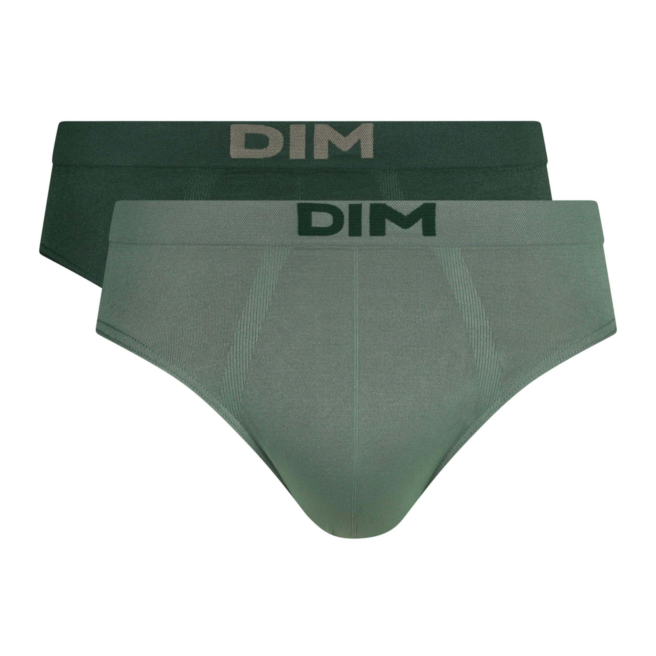 DIM Men - Seamless Micro x2 | Stretch Microfibre Briefs | Ultra Lightweight | Invisible Finish | Comfortable Everyday Support