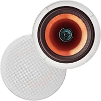 Vista 1 de Herdio 6.5 Inch Bluetooth Ceiling Speakers, 300 Watts Flush Mount 2-Way Universal Home Speakers,1 Pair