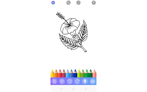 Flowers Coloring Glitter Games