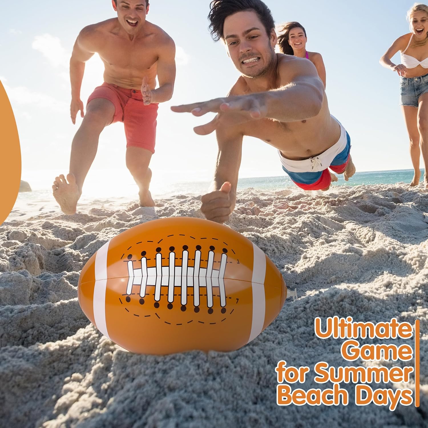 Fovths 12 Pieces Inflatable Beach Balls 11 Inch Blow Up Party Supplies Swimming Pool Toys for Summer Water Games Birthday Sports Theme Party Favors - Image 5