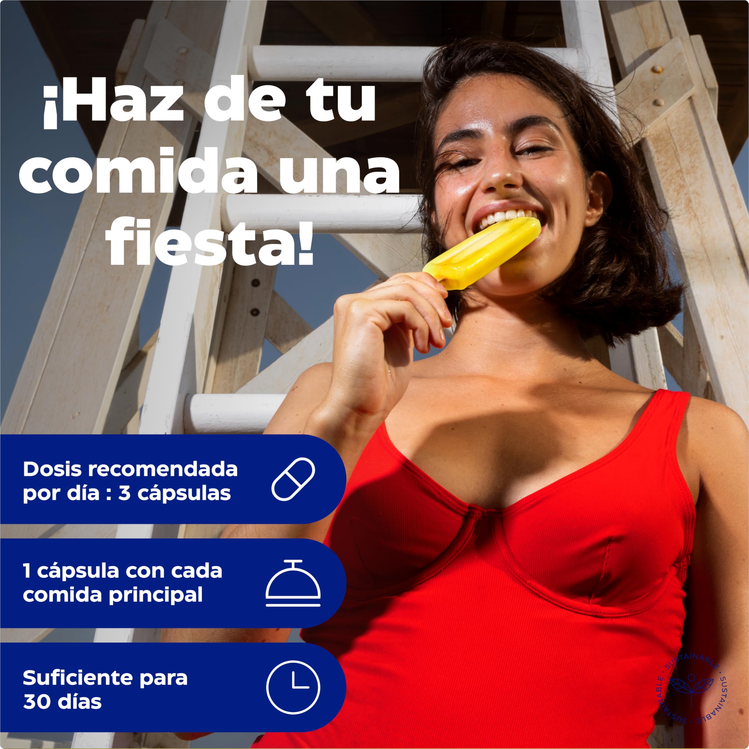 Enzymedica, Digest Gold + Live Bacteria, Fórmula Enzimática de Acción Rápida, Reduce los Gases y la Hinchazón, Mejora la Absorción de Nutrientes, Sin Gluten, Sin Lácteos, Vegano, 90 Cápsulas