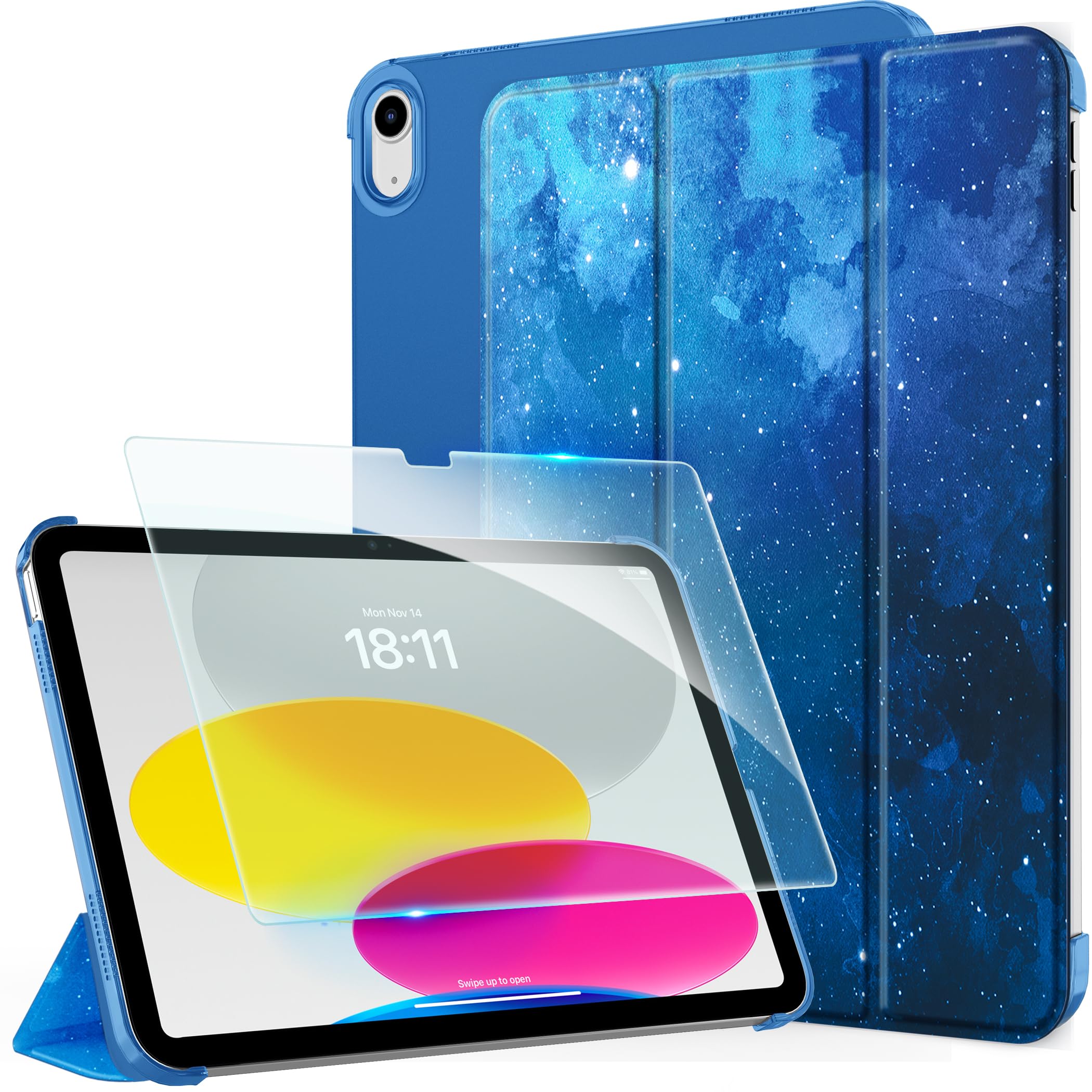 Amazon.co.jp: [iPad 11世代 10世代 ケース ガラスフィルム セット 