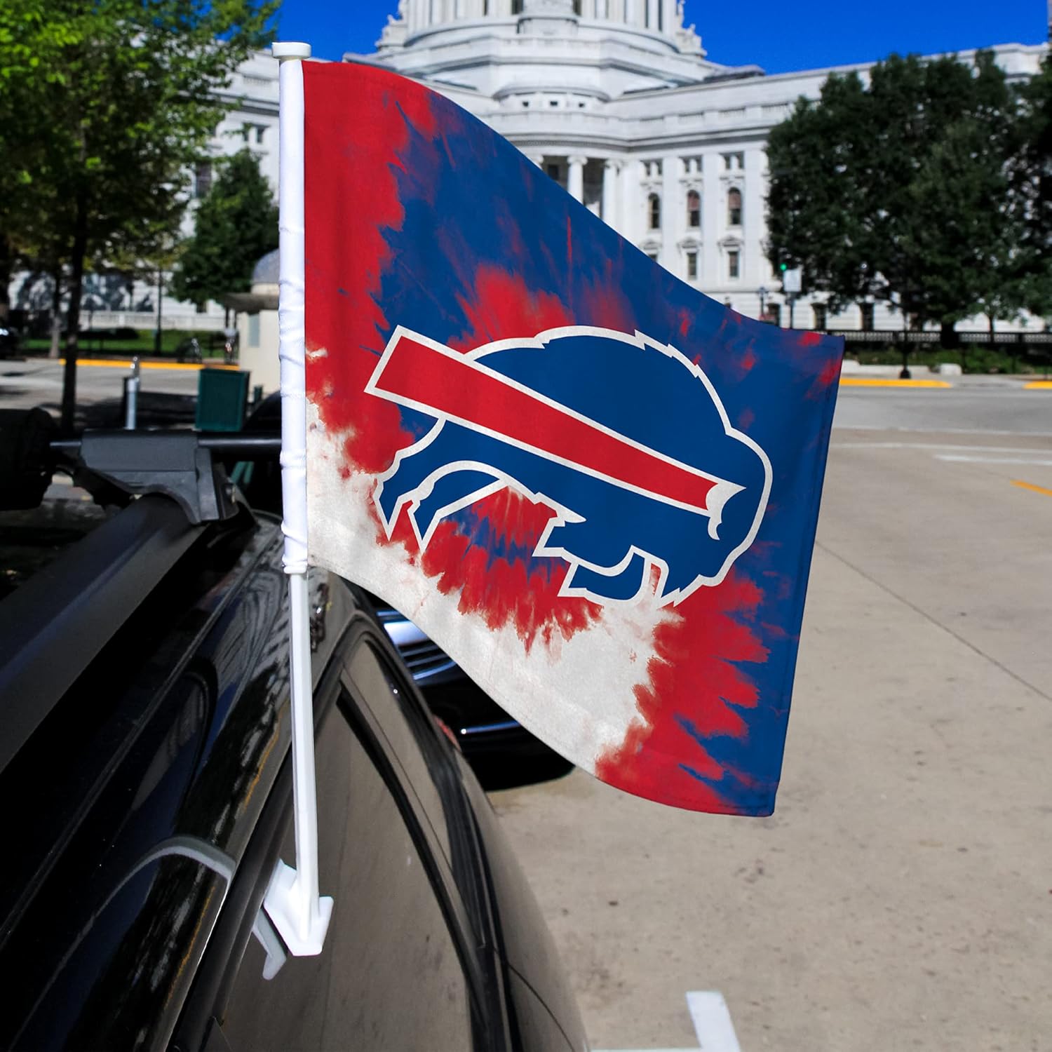 Rico Industries NFL Car Flag Double Sided Car Accessory