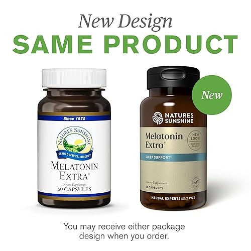 Miniatura 7 de Nature's Sunshine Melatonina Extra 3 mg, 60 cápsulas  Cápsulas de melatonina para fomentar el sueño reparador y ayudar a combatir el jet lag al