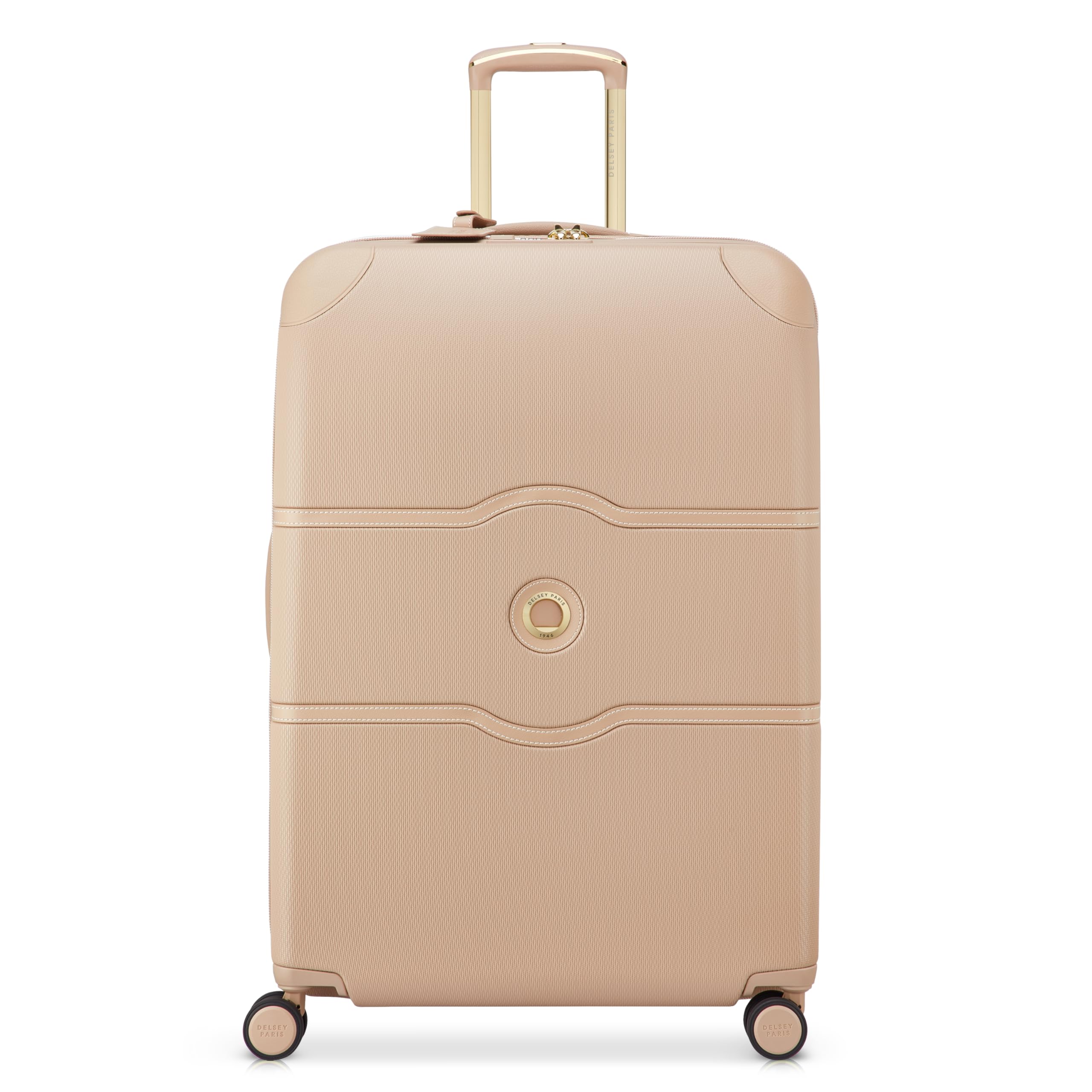 DELSEY PARIS Chatelet Air 2.0 Checked Suitcase 28 Inch Large, Hardside Polycarbonate Lugg…