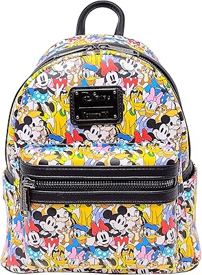 Disney Mickey and Friends Womens Double Strap Shoulder Bag Purse