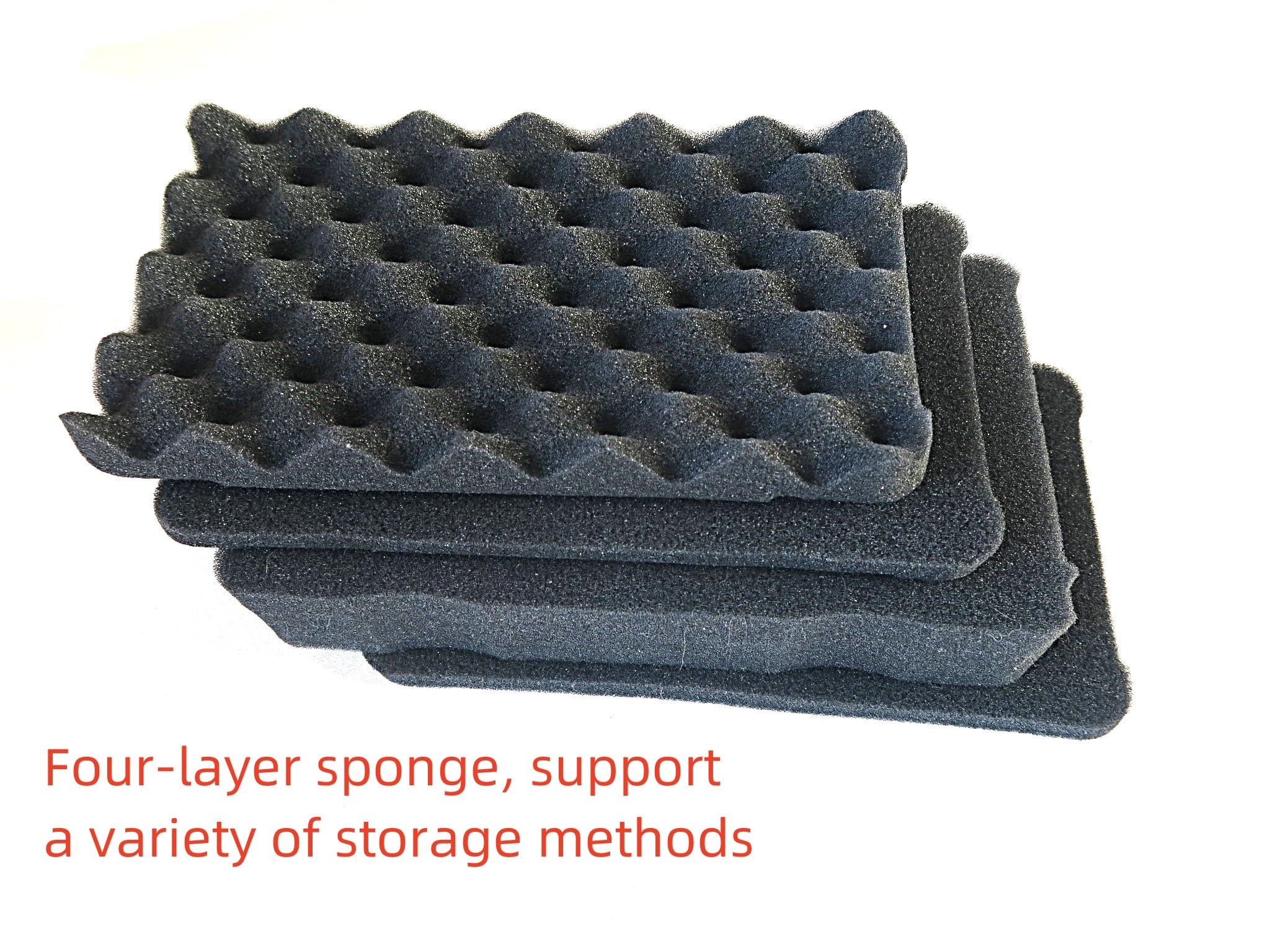 CHBAYI Clamp Meter Hard Storage Case for Fluke 374/302+/902 FC True-RMS Clamp Meter/KAIWEETS HT206D/Klein Tools CL390/CL220 Digital Clamp Meter with DIY Foam (Case for Fluke 374 8.5in)