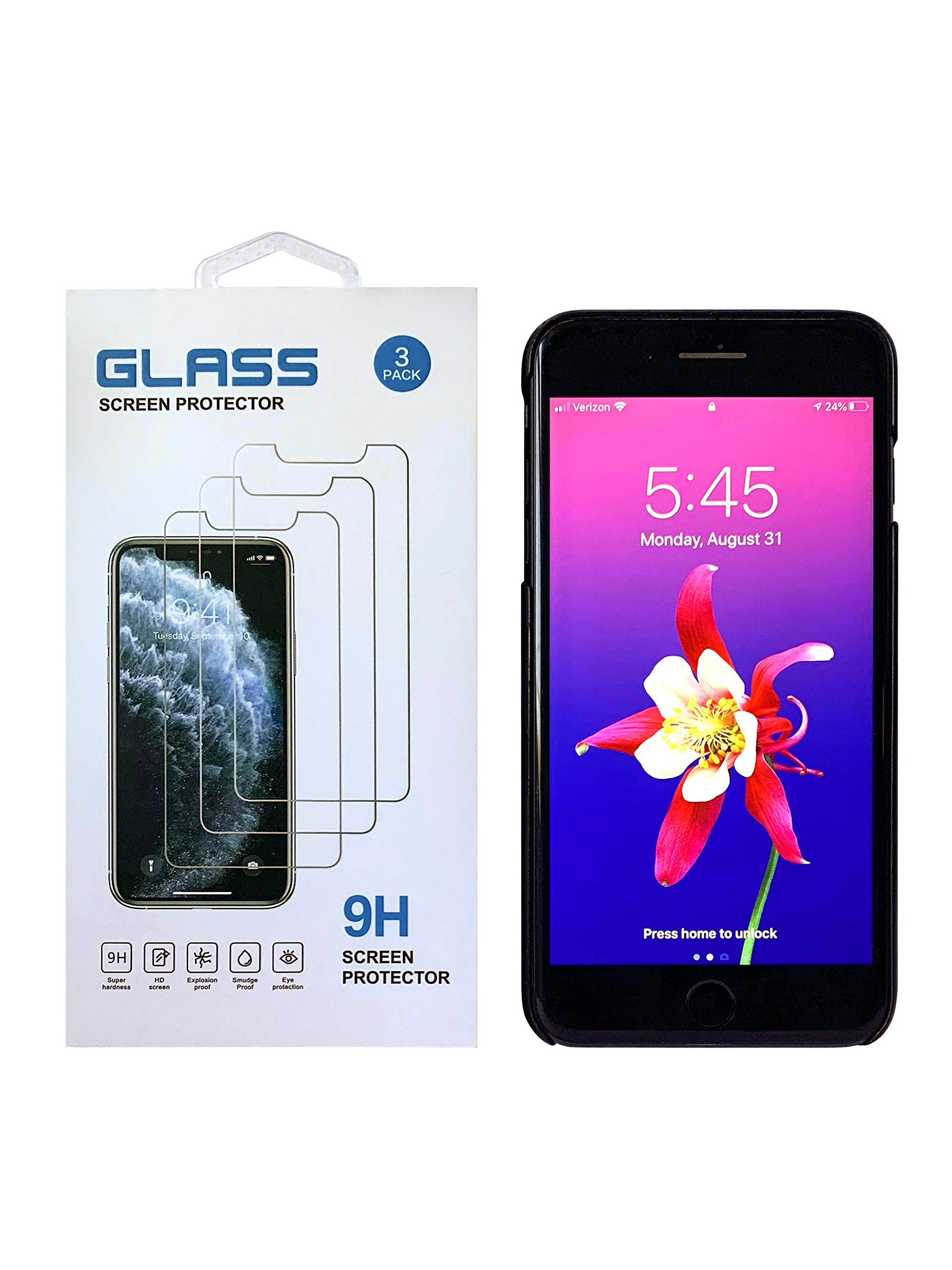 (3 PACK) DIGIGEAR Screen Protectors Clear {2.5D 9H 0.3mm} Tempered Glass Film compatible with iPhone11 PRO Max/XS Max