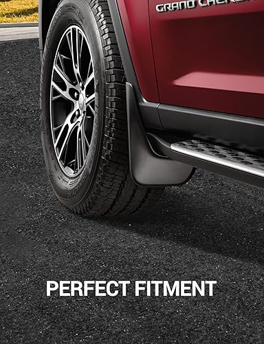 Miniatura 9 de Ecarzo Juego de 4 solapas para Jeep Grand Cherokee 2022 2023 2024 para todo tipo de clima, no requiere perforación, juego de 4 piezas