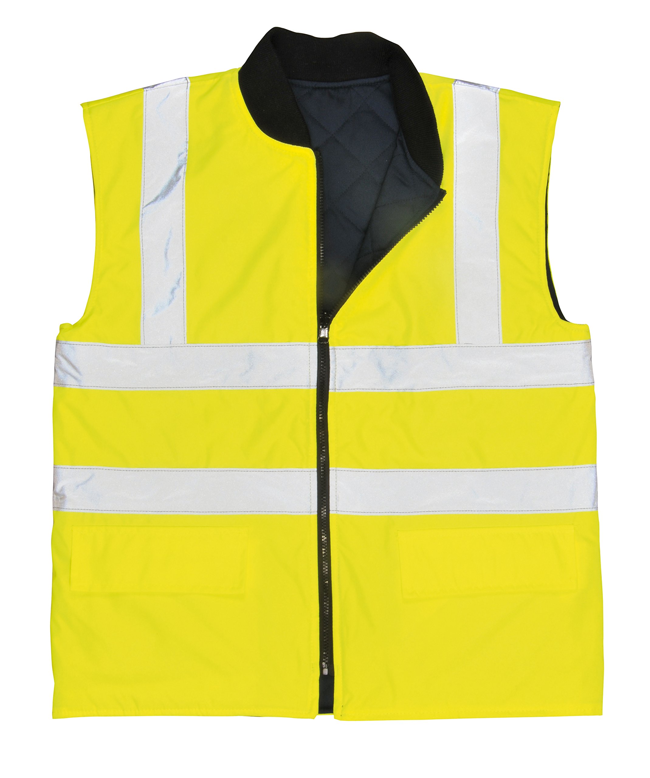 Portwest S468 Giacca 4-In-1 in Alta Visibilità Traffico Banda Riflettente