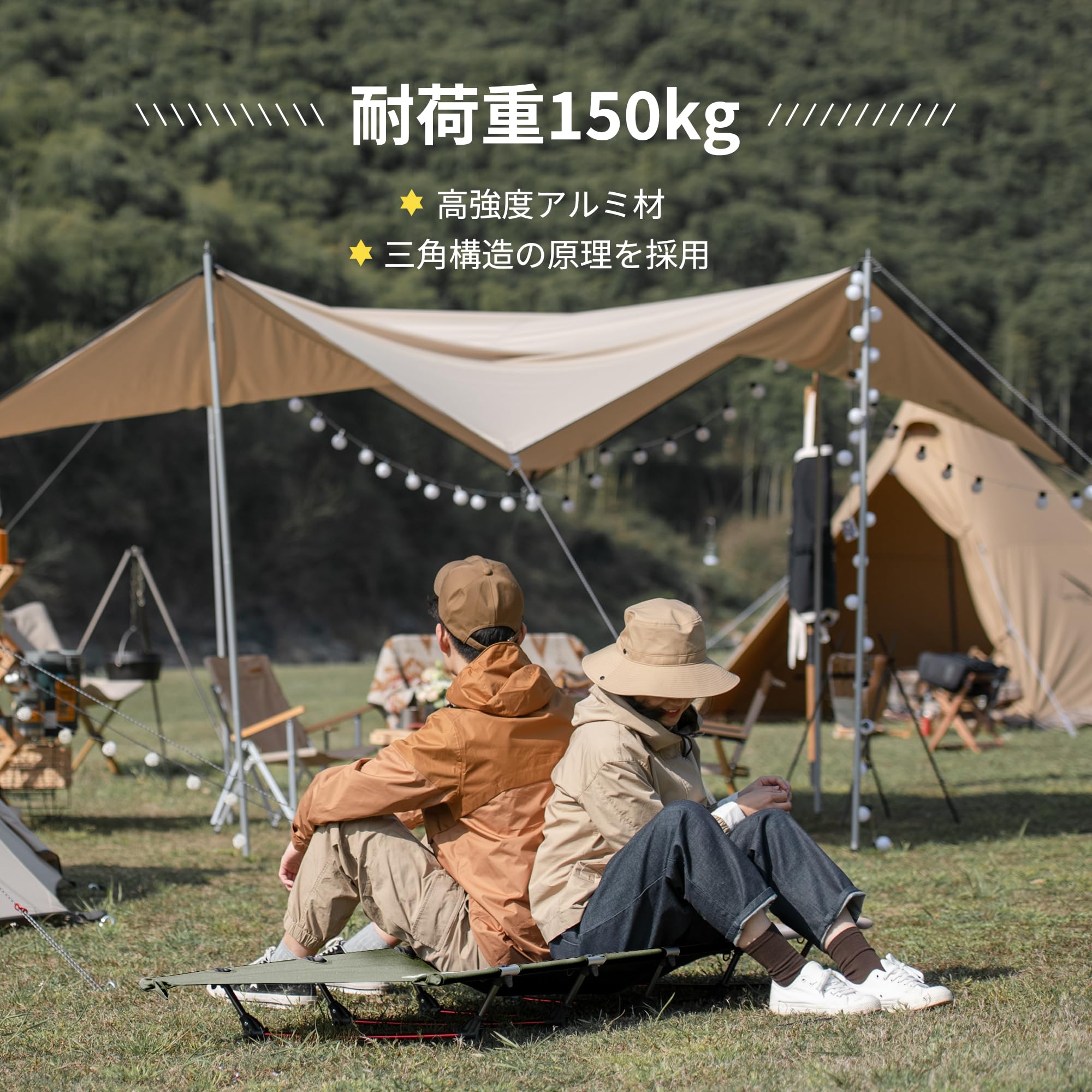 Amazon.co.jp: Naturehike直営店 アウトドアベッド コット 折りたたみ