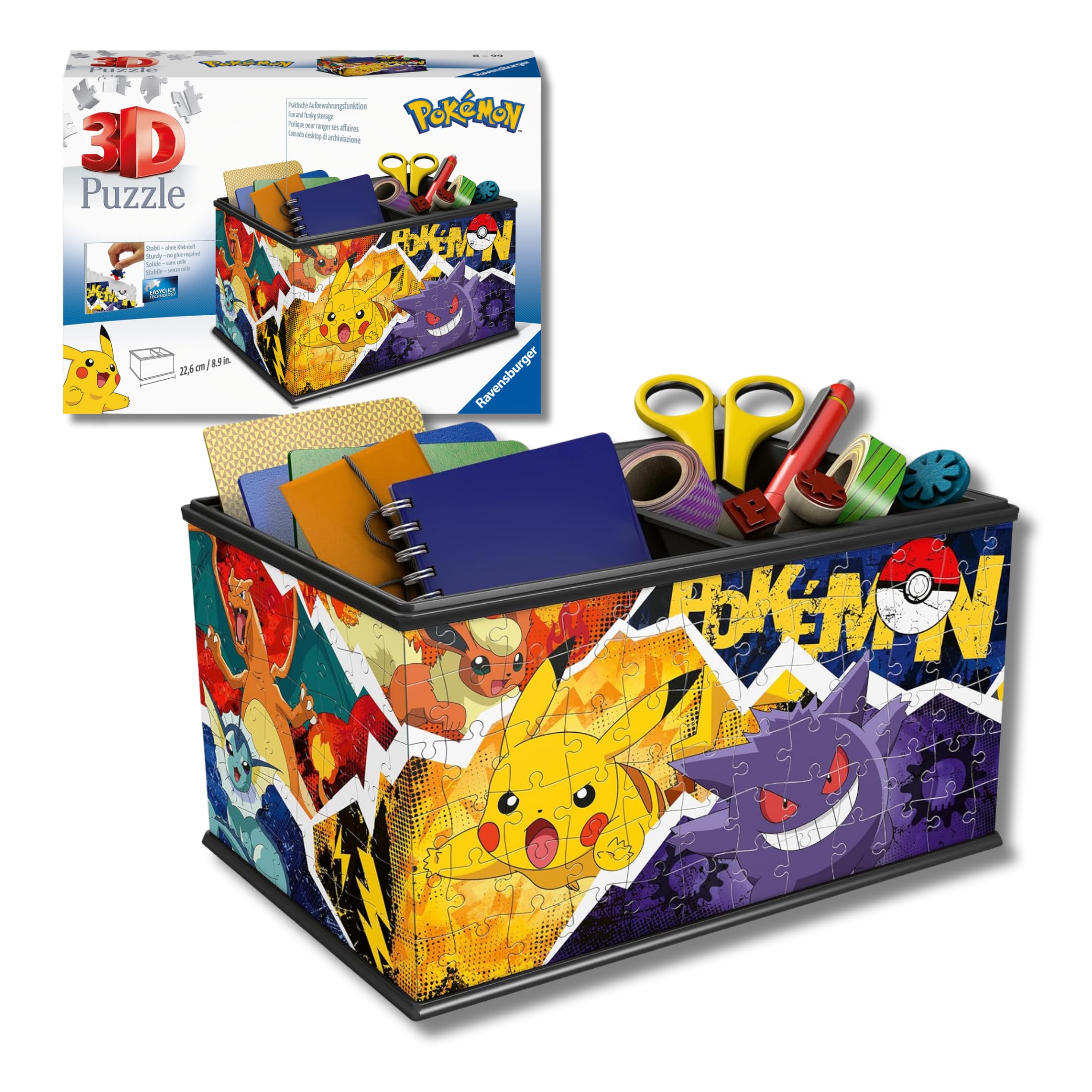 Puzzle 3D Pokemon para Niños