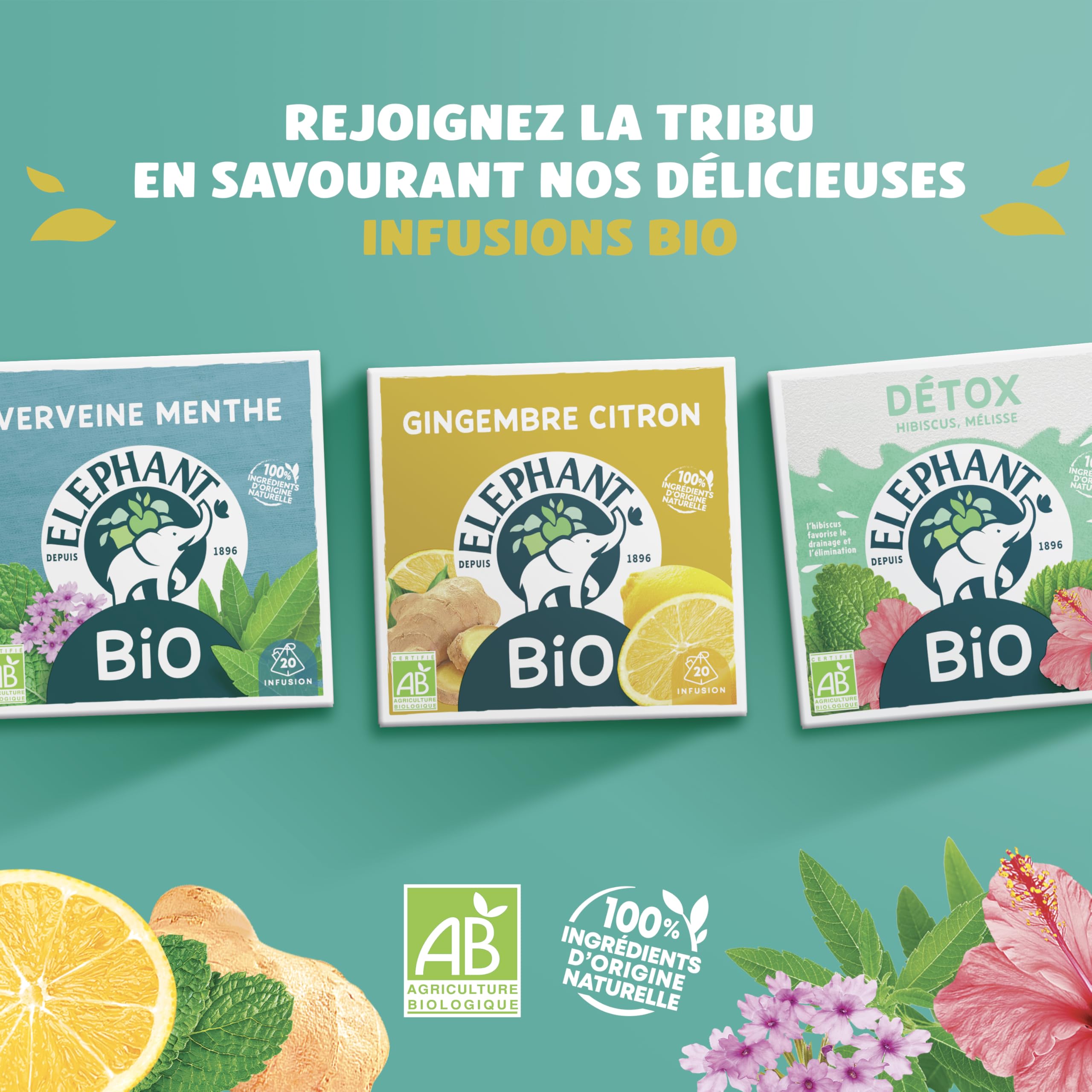 Elephant My Organic Detox Infusion 20 torebek