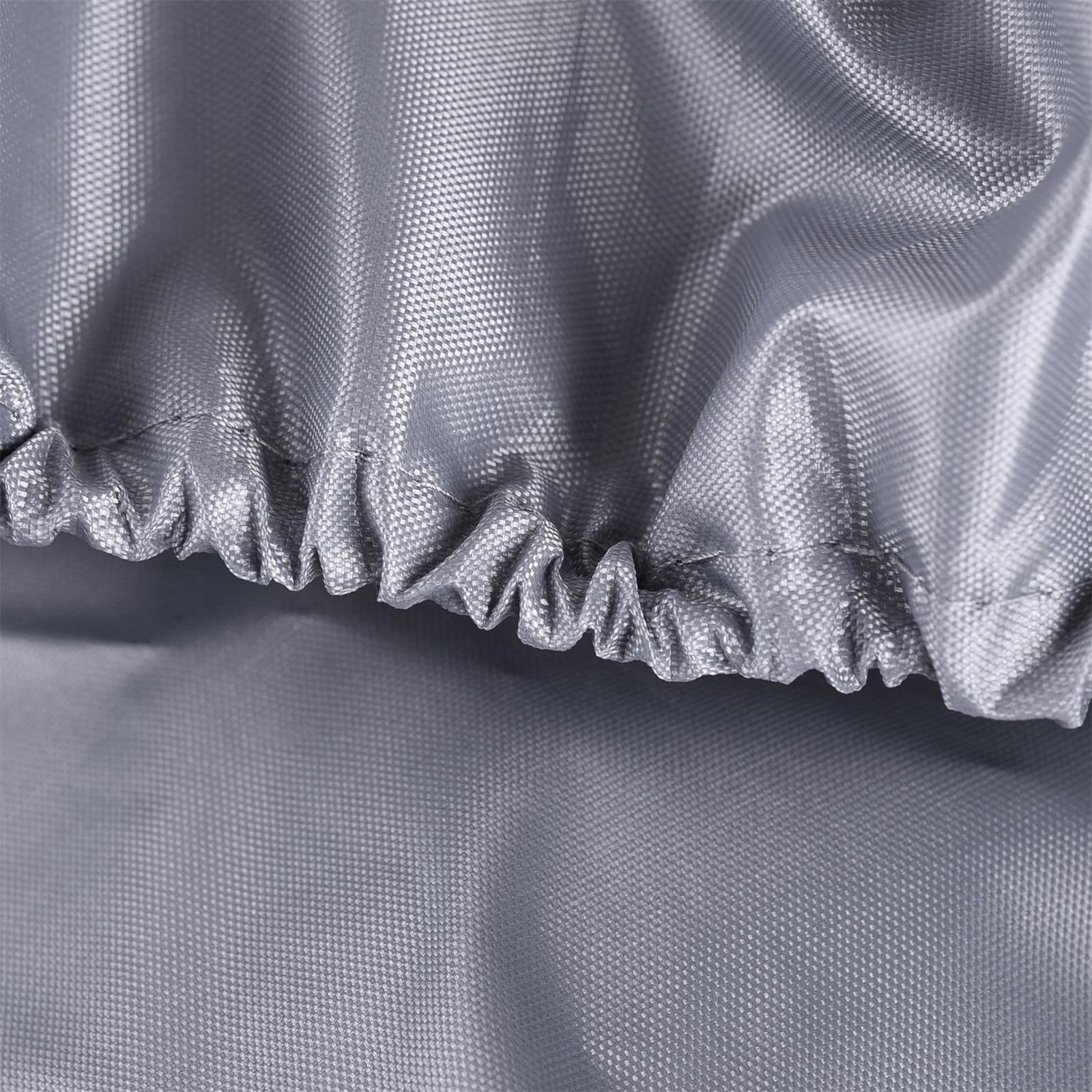 Telo di copertura per gommone, in tessuto Oxford 210D, impermeabile, protezione dai raggi UV, antipolvere, accessori per barche (grigio, 230 x 165 x 46)