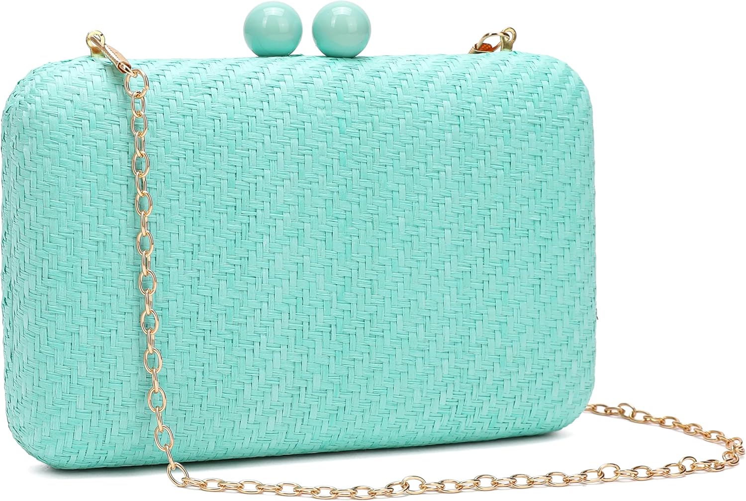 CARIEDO Women's Rhinestones Evening Handbag Crystal Clutch Bridal Purse for Wedding Prom Night Out Party… - Image 2