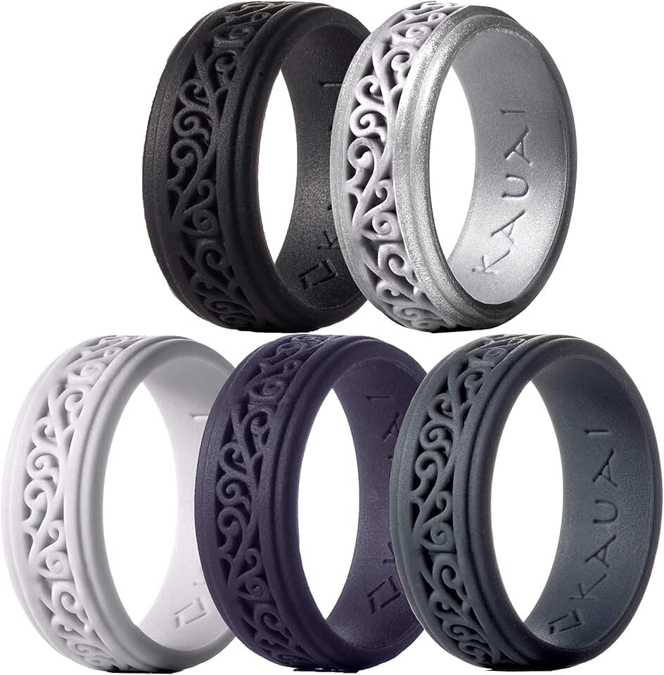 kauai silicone wedding ring