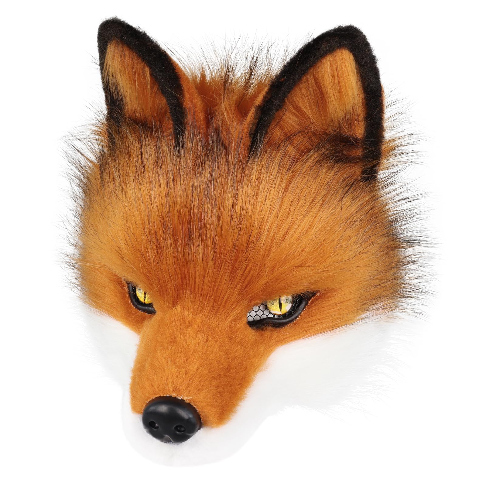Wolf Maske halbes Gesicht Tier Hund Fuchs Werwolf Masken für Halloween Party Cosplay Kostüm Requisiten