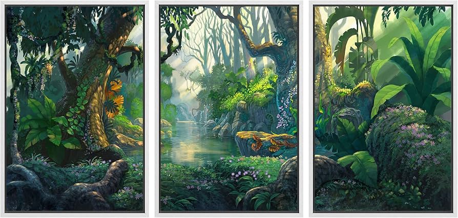 ウォール26 wall26 キャンバスアート 3点セット Tropical