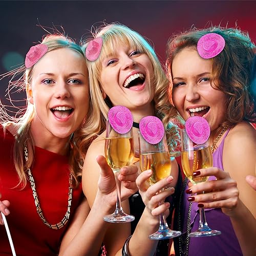 Miniatura 7 de 12 pinzas para el cabello para sombrero de vaquera del oeste, pinzas para el pelo de sombrero de vaquera, pinzas de plástico para el cabello, lindos