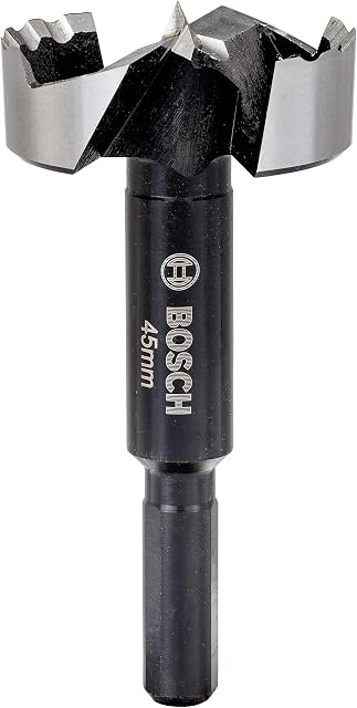 Bosch Professional Forstner Drill Bit (for Wood, Ø 45 mm, length 90 mm, drill accessories)
