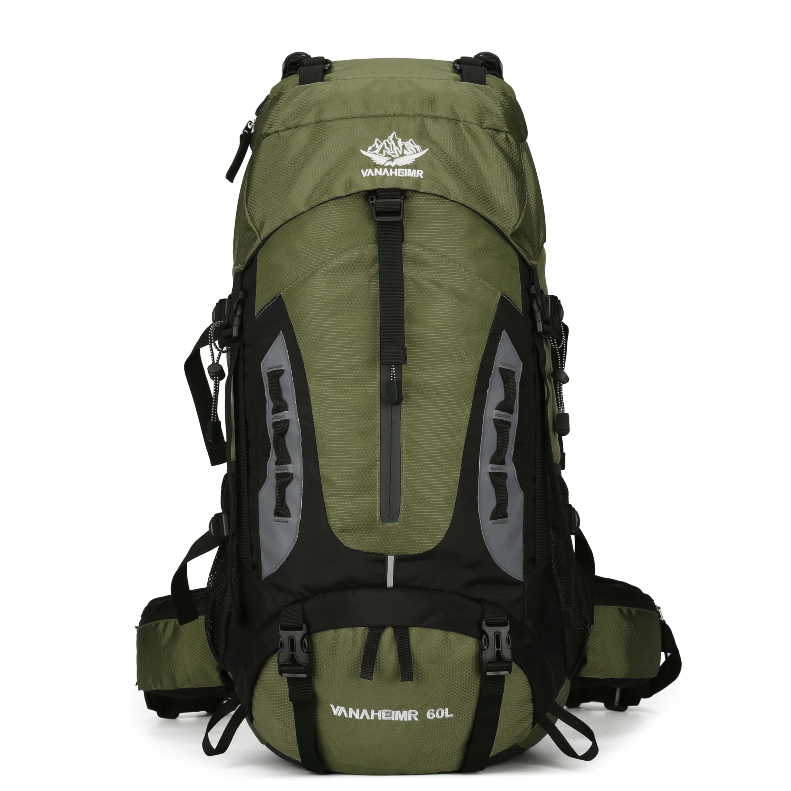 60 l Wanderrucksack, Camping-Rucksack, Jagd-Rucksack für Outdoor, wasserabweisend, taktischer Rucksack für Damen und Herren, Tiefes Blau, Large, Outdoor