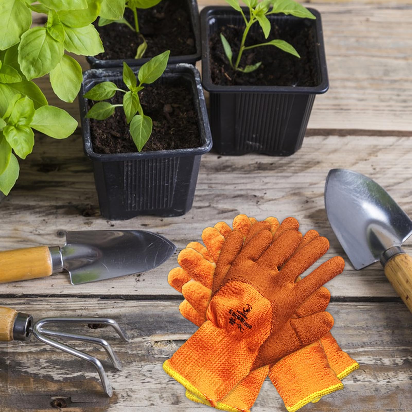 Guantes impermeables para hombres y mujeres, guantes de trabajo de invierno para clima frío, guantes de trabajo térmicos de invierno para mujeres, hombres para trabajar el metal, pintura en