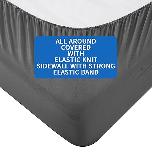 Miniatura 7 de Protector de colchón Queen 100% impermeable, acolchado a prueba de polvo para un sueño acogedor, funda de colchón de cama ultrasuave y transpirable,