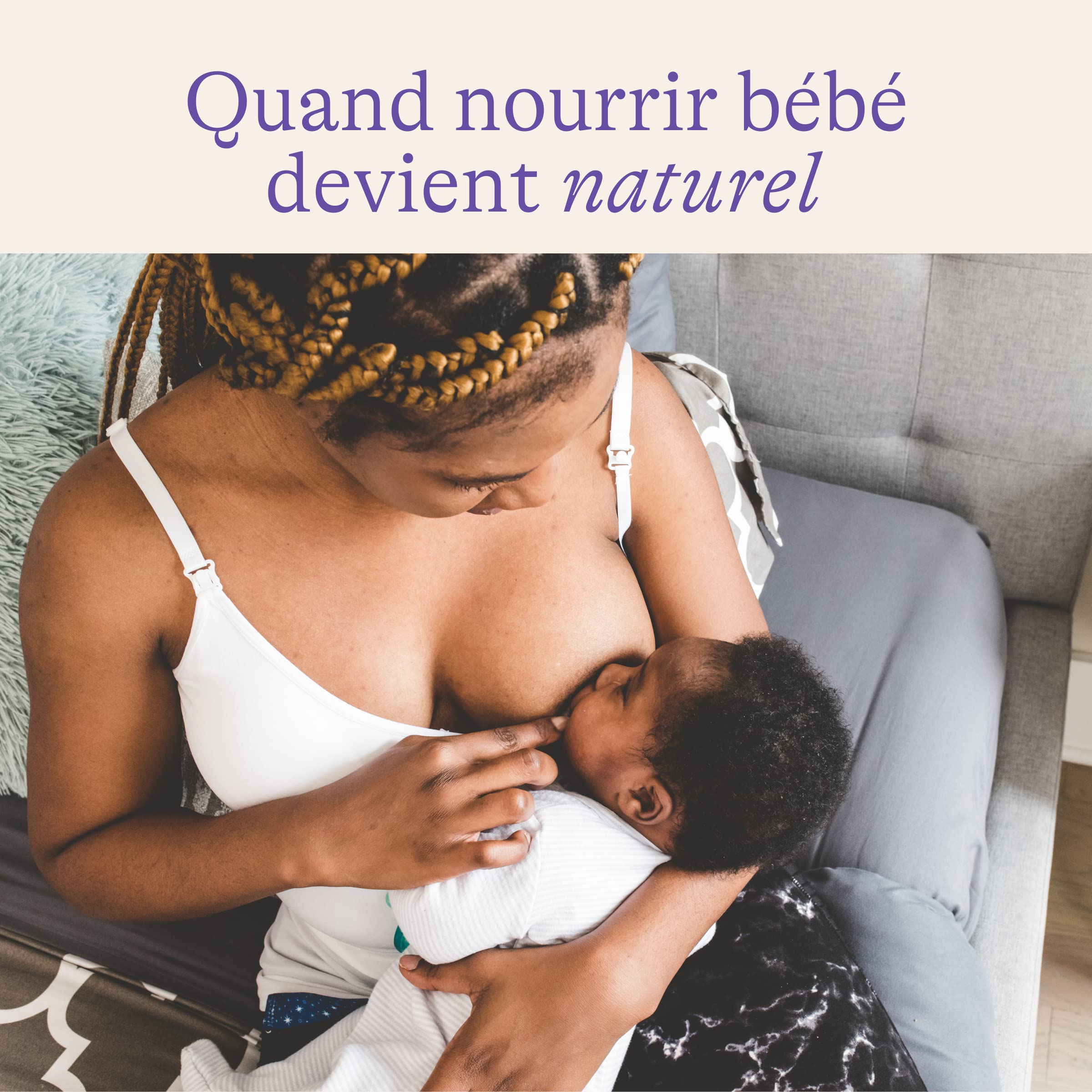 Lansinoh - Baume Allaitement Bio - 100% Naturel - Hydratation & Protection des Mamelons - Calme Sécheresse, Irritations & Rougeurs - Sans Additifs - Sûr pour Bébé - Multi-usage peau sèche