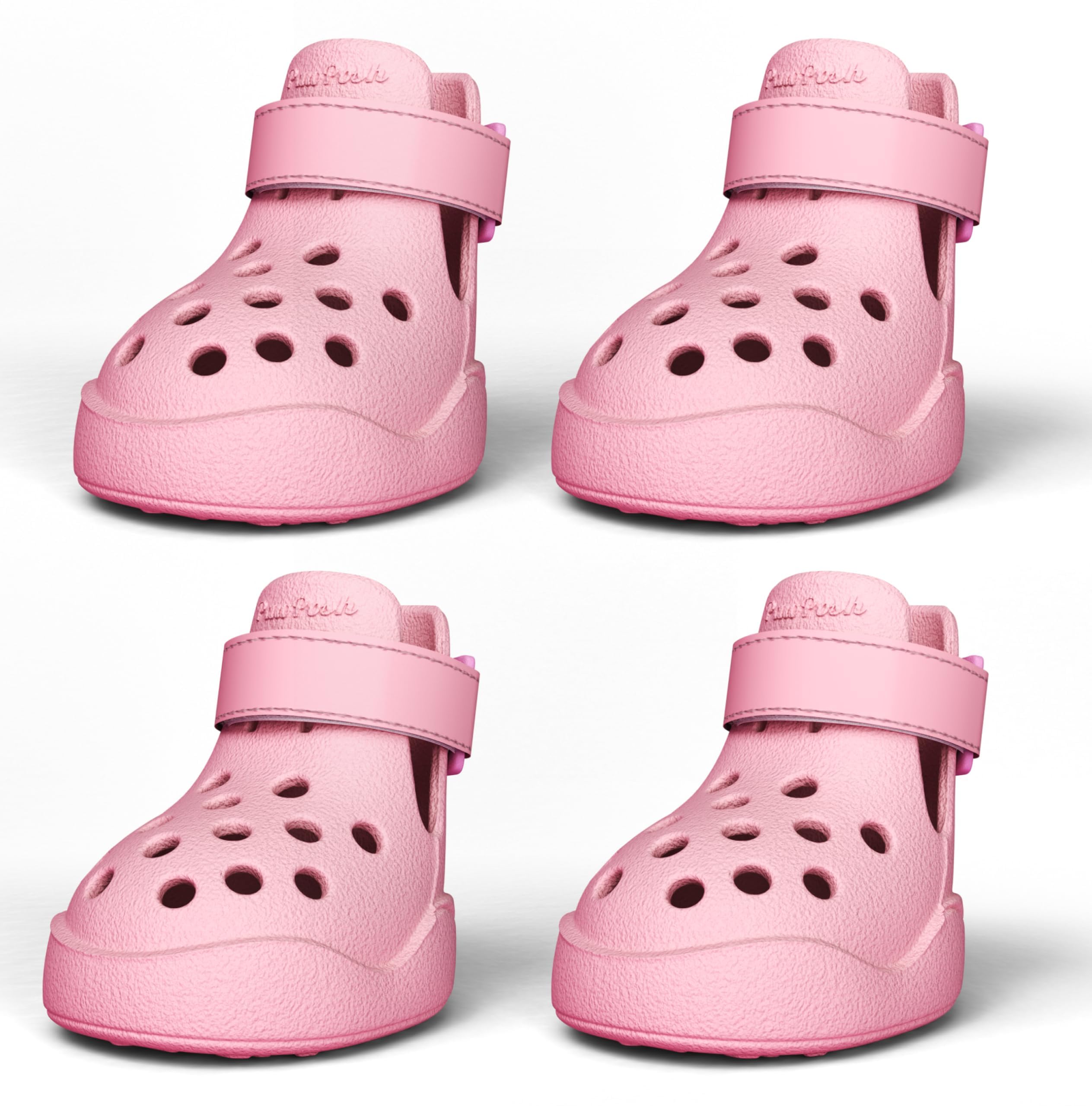 Dog Shoes: Non-Slip Waterproof Sandals for Hot Pavement, Breathable Perforated Boots, Large/Medium/Small Sizes, Ideal Paw Protector, Outdoor Clog