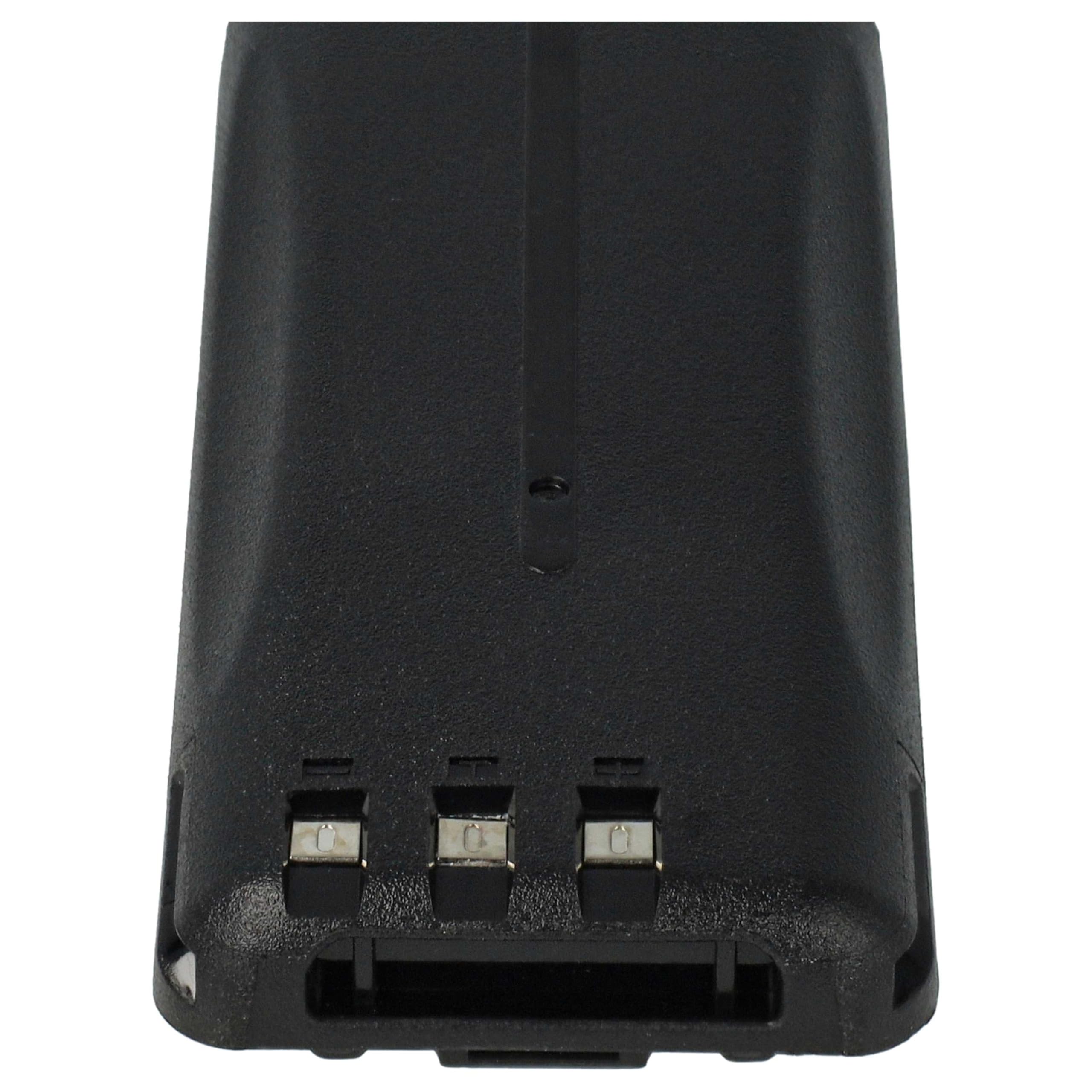vhbw 2X Batterie Remplacement pour Kenwood KNB-45, KNB-45L, KNB-45Li pour Radio Talkie-walkie (2000mAh, 7,4V, Li-ION)