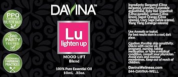 Lighten Up Essential Oil Blend Rollerball 10ml by Davina