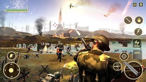 WW2 Survival War Prisioner: FPS Shooting Games - SuperHero Thrilling Mafia Killing in Battleground w