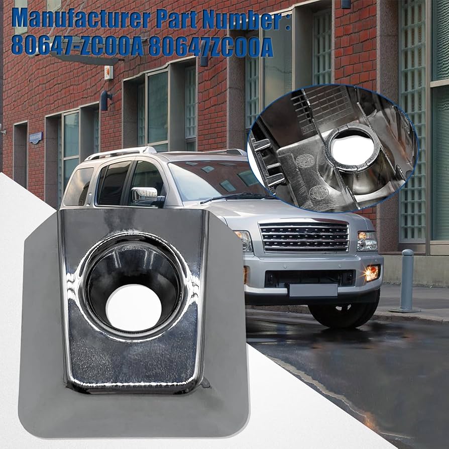 Amazon.com: DJF 80647-ZC00A Door Handle Keyhole Frame Cover for Amazon.com: DJF 80647-ZC00A Door Handle Keyhole Frame Cover for