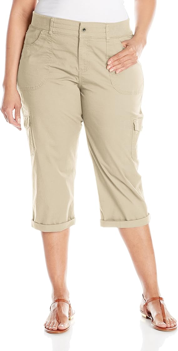 lee capris plus size