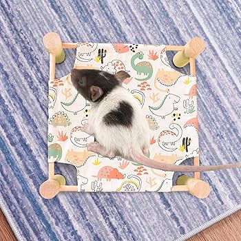 ゼブラ柄 小動物用ハンモック　フェレットハンモック ゼブラ柄 小動物用ハンモックフェレットハンモック