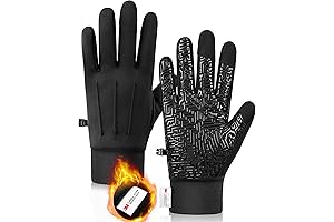 Winter Gloves for Men, Thinsulate Lined and Waterproof Touchscreen Gloves