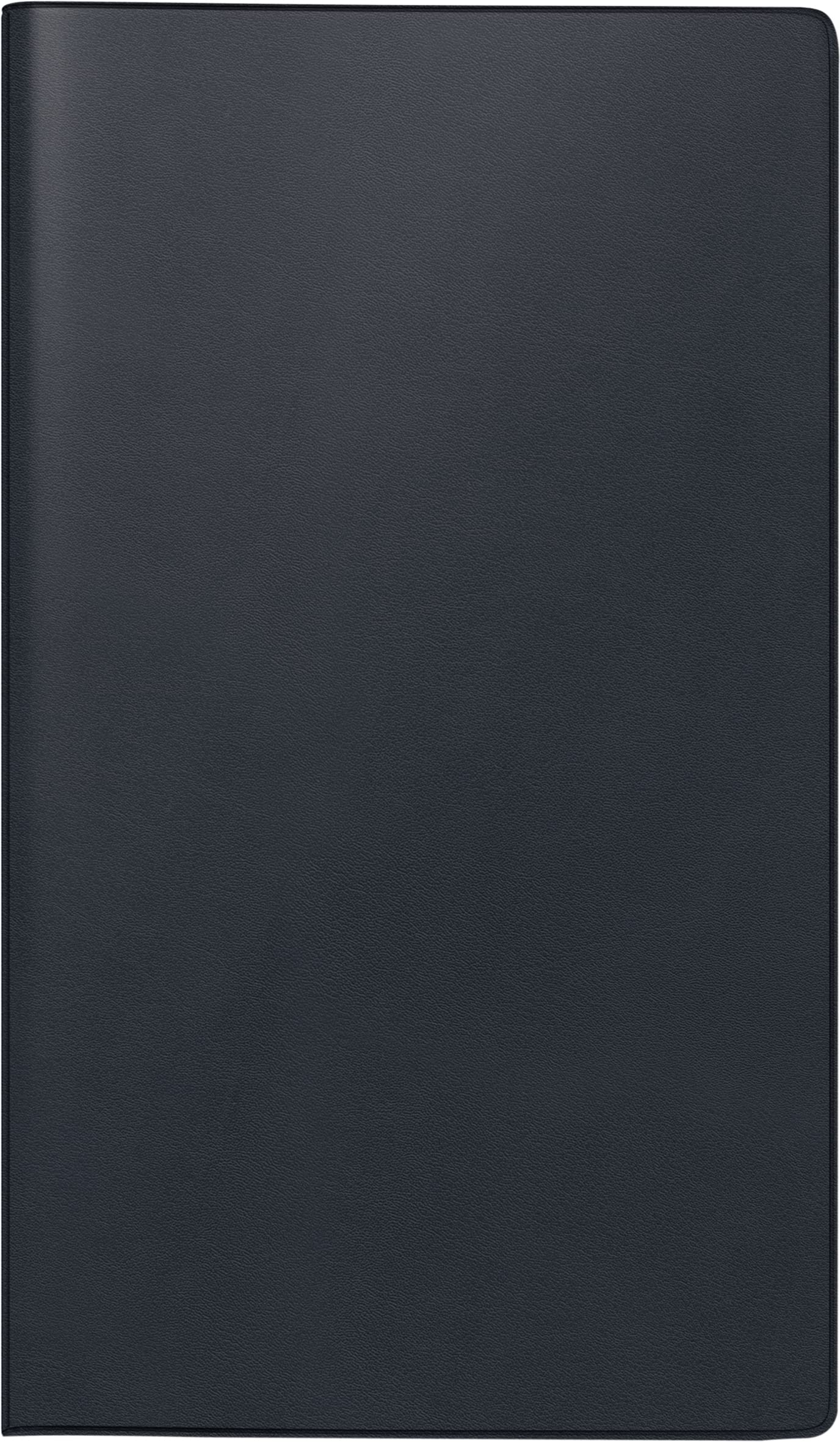BRUNNEN Weekly calendar model 756 2024, 2 pages = 1 week, sheet size 8.7 x 15.3 cm, black