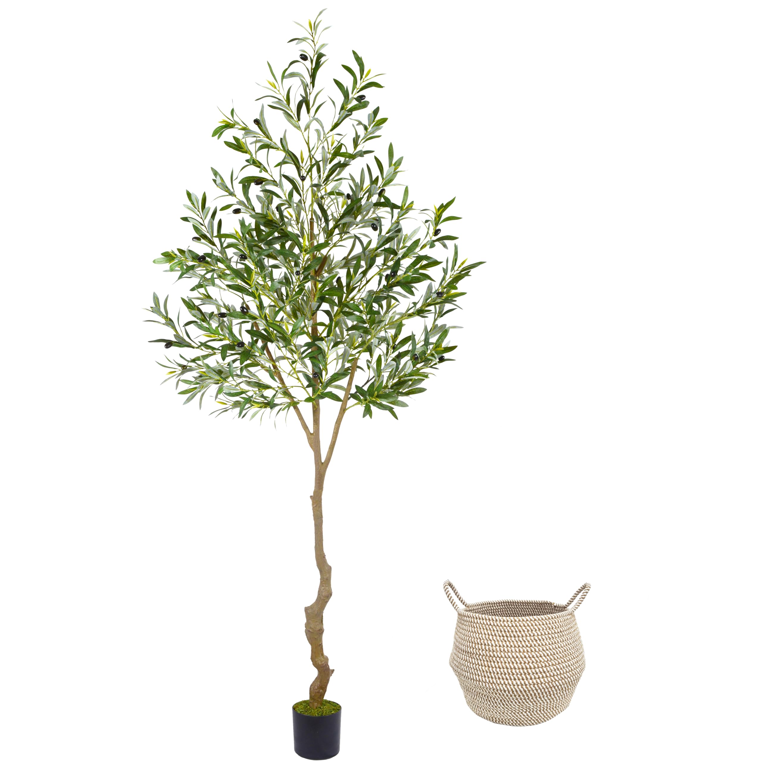 Warmplants Artificial Olive Tree 7ft