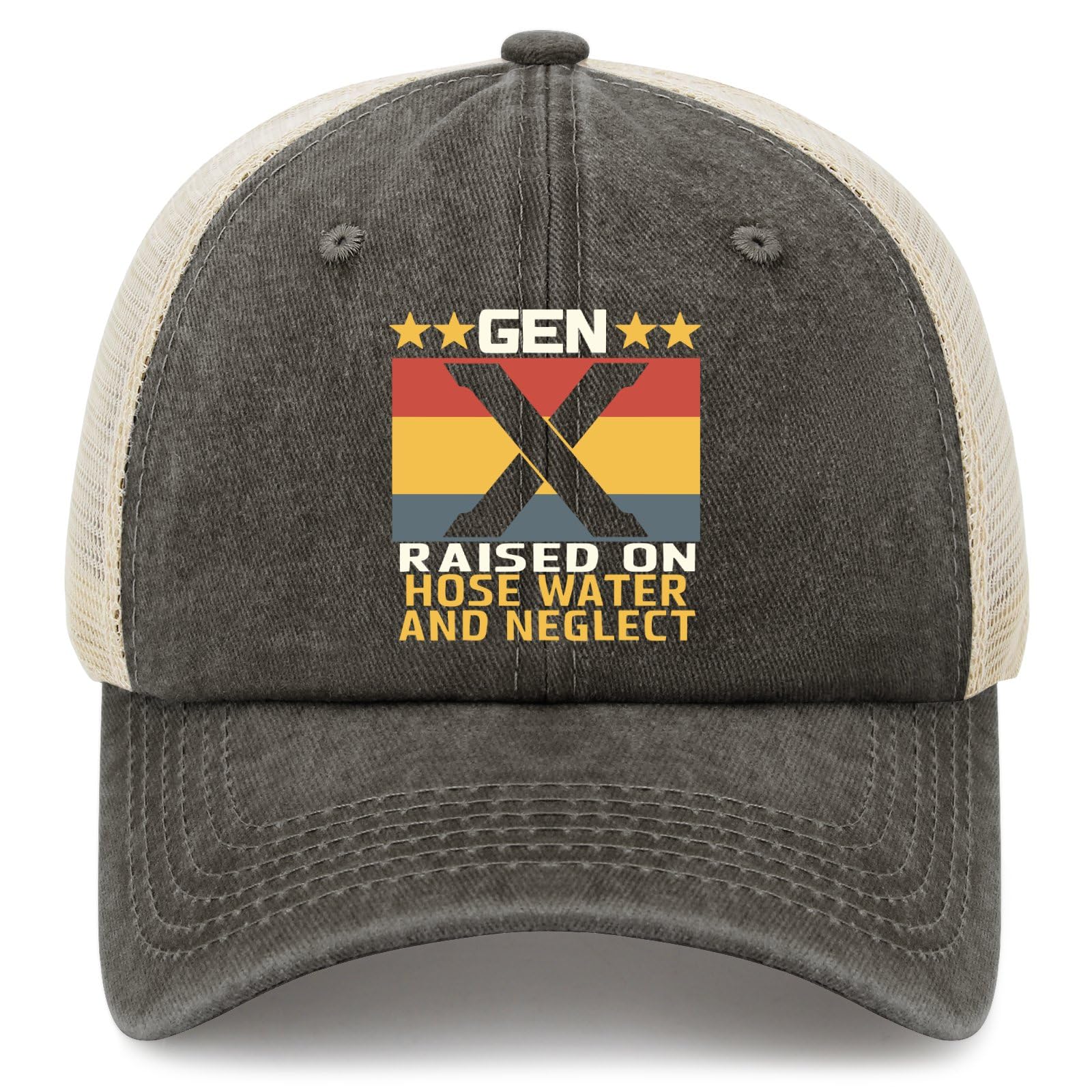 GEN X Raised On Hose Water and Neglect hat Cycling caps for Mom