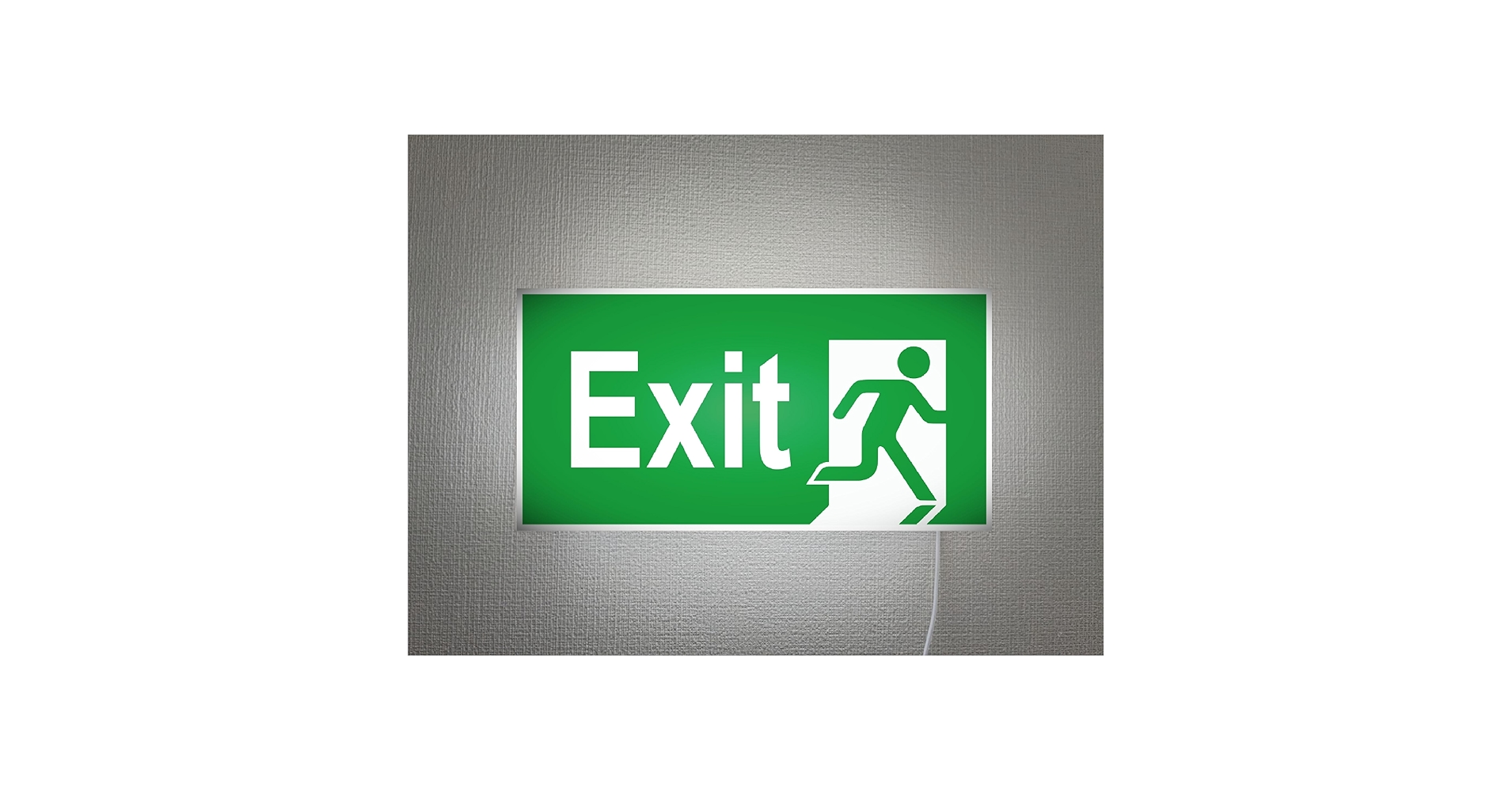 【壁掛け】EXIT 非常口 出口 アメリカンレトロ看板 置物 雑貨 ライトBOX Amazon | 【Lサイズ 壁掛け】EXIT 非常口 出口 避難灯